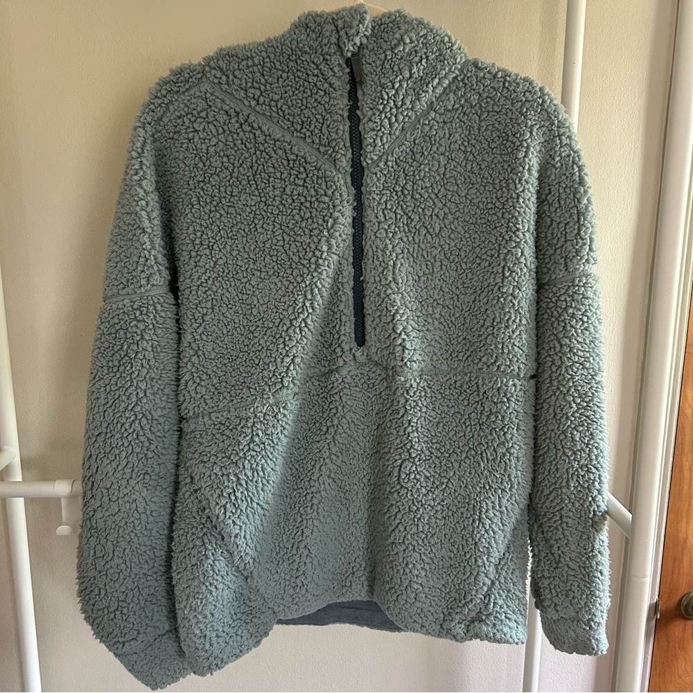 Prana Sherpa half zip hoodie